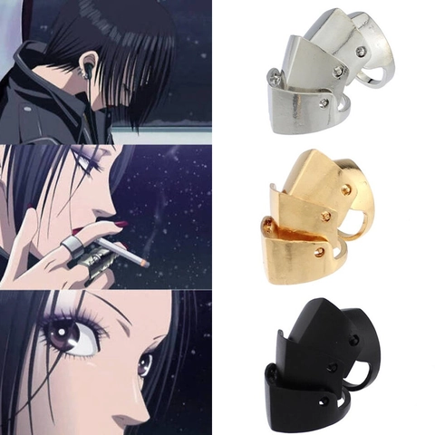 Punk Gothic Rüstung Ring Legierung Gelenkring Gliederring Statement Schmuck Für Damen Herren