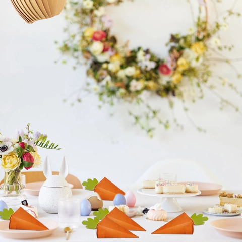 Wortelvormige Snoepdoos Pasen Feestartikelen Cadeauverpakking Papier Traktatiedoos Voor Verjaardag Viering Bureau Decoratie