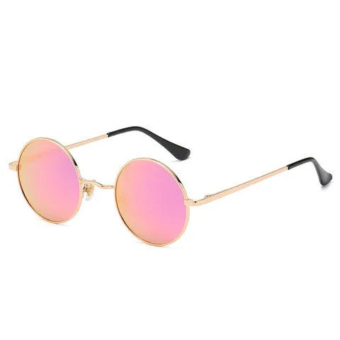 Occhiali Da Sole Rotondi Retrò Montatura In Metallo Polarizzati Protezione UV400 Stile Punk Accessori Moda Per Uomo E Donna