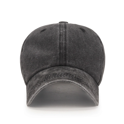 Cappellino Da Baseball In Cotone Lavato Vintage Cappello Da Sole Tinta Unita Regolabile Per Uomo E Donna