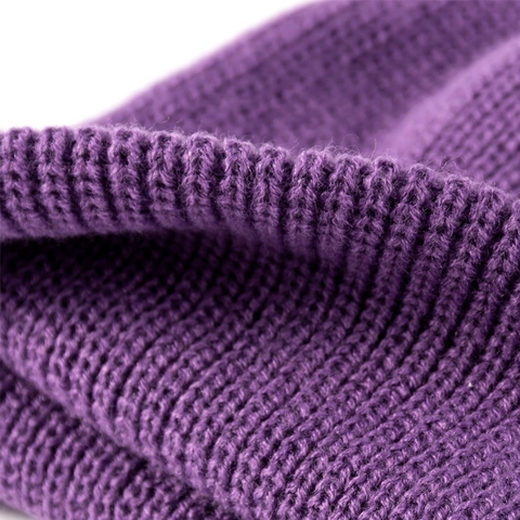 Unisex Acrylic Ribbed Knitted Beanie Hat Warm Solid Color Brimless Skull Cap Winter Outdoor Fashion Accessory
