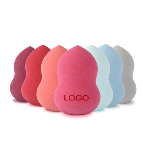 Non Latex Makeup Sponges Hydrophilic Beauty Blender For Foundation Liquid Cream Wet Dry Dual Use Professional Soft Teardrop Gourd Shapes