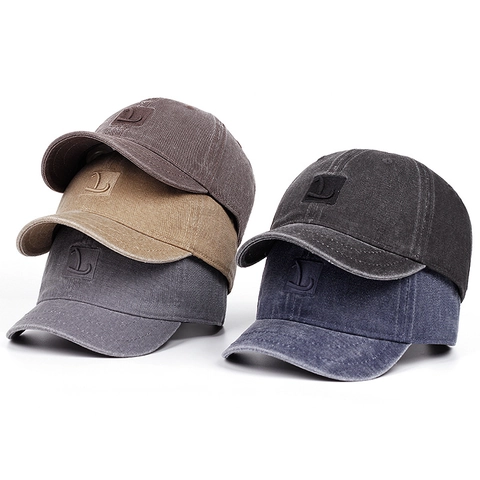 Cappellino Da Baseball In Cotone Lavato Vintage Tesa Corta Distressed Cappello Da Sole Regolabile Sport All Aperto Casual Unisex
