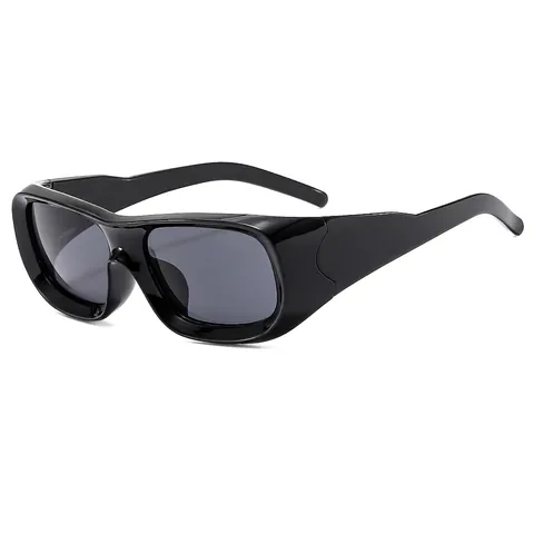 Retro Square Sunglasses UV400 Protection Polycarbonate Frame Acrylic Lens Fashion Outdoor Eyewear For Men Women