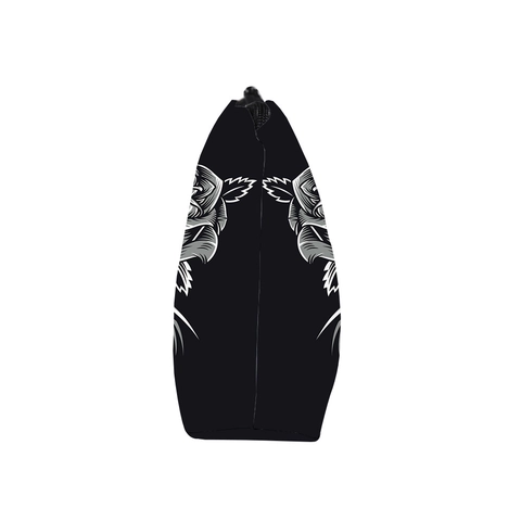 Make-Up Tas Waterdicht Polyester Schedel Roos Print Dag Van De Doden Stijl Reis Toiletartikelen Draagbaar Dames