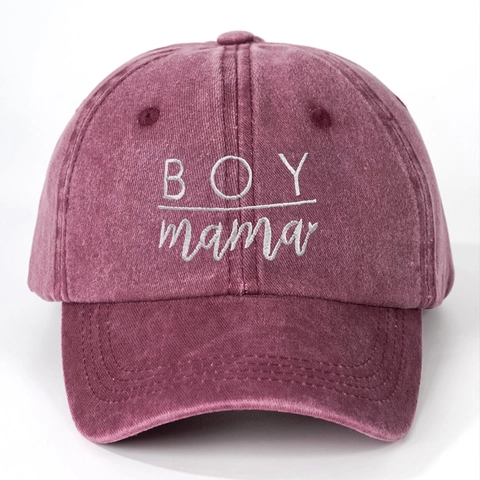 Cappellino Da Baseball In Cotone Lavato Vintage Distressed Dad Hat Con Ricamo Boy Mama Protezione Solare Casual Unisex