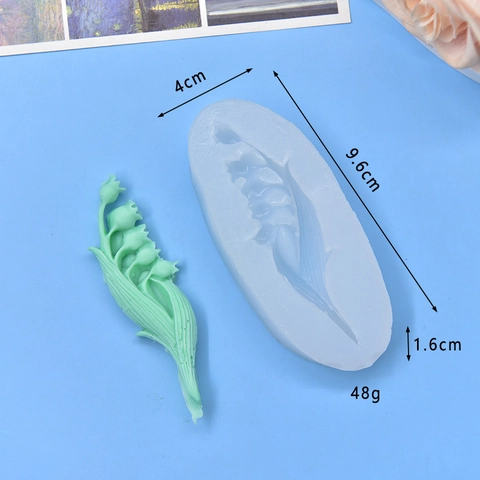 Lily Of The Valley Flower Shape Silicone Mold For Cake Decoration Fondant DIY Handmade Crafting Accessory