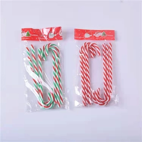 Weihnachts Zuckerstangen Hängende Ornamente Acryl Spirale Gestreifte Deko Requisiten Für Feiertag Baum Fenster Party
