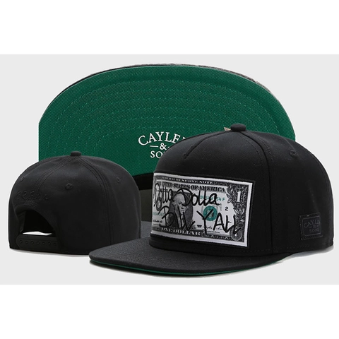 Unisex Hip-Hop Retro Letter Color Block Flat Eaves Sun Hat