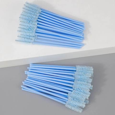 Pennelli Per Ciglia Usa E Getta Bacchette Per Mascara Manico In Plastica Setole In Nylon Spirale Strumenti Per Trucco
