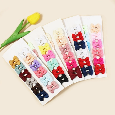 Handmade Grosgrain Ribbon Bow Hair Clips Colorful Alligator Clamps For Baby Girls Toddlers Kids Floral Polka Dot Styling