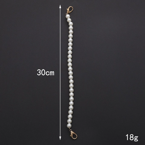 Kunstmatige Parel Mobiele Telefoon Ketting DIY Acryl Tas Riem Ornament Vrouwen Meisjes Elegant Anti-drop Polsband
