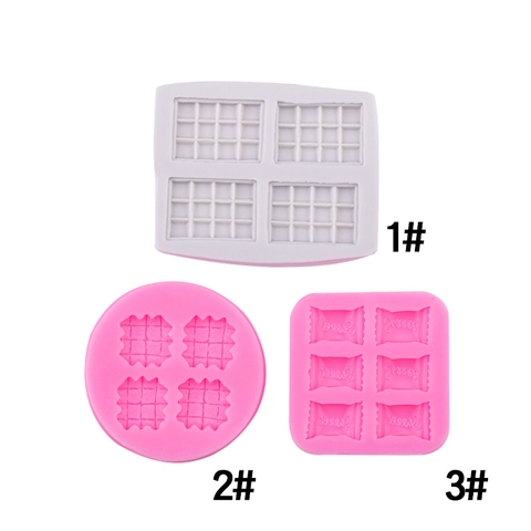 Siliconen Bakvormen Voor Chocolade Wafel Snoep Vormen DIY Cake Decorating Tools Anti-aanbak Flexibel Herbruikbaar