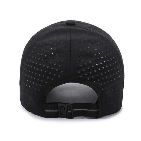 Cappello Da Baseball Asciugatura Rapida Mesh Traspirante Foro Tagliato Al Laser Cappello Sole Sport All'Aperto Regolabile