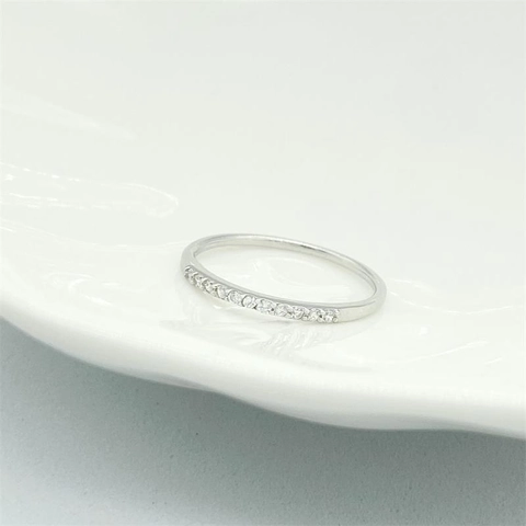 925 Argent Sterling Zirconia Bague de Pied Minimaliste Anneau de Pied Ouvert pour Femmes Bijoux de Corps Éternité Mince