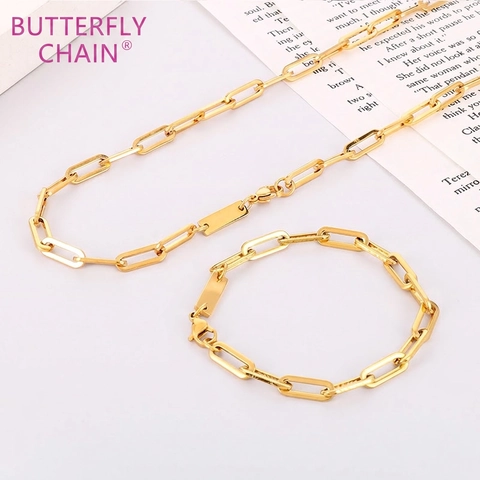 Collana Catena A Graffetta In Acciaio Inossidabile Targhetta Rettangolare Geometrica Gioielli Minimalisti Uomo Donna