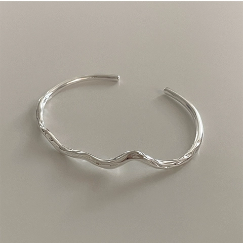 925 Sterlingsilber Mobius Armreif Für Damen Minimalistisch Gedrehter Verstellbarer Armreif Polierter Modeschmuck Geschenk