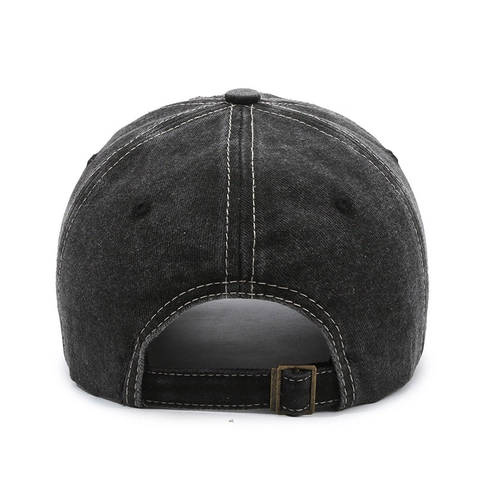 Casquette De Baseball En Coton Lavé Vintage Broderie New Orleans Style Vieilli Ajustable Chapeau De Soleil Hommes Femmes