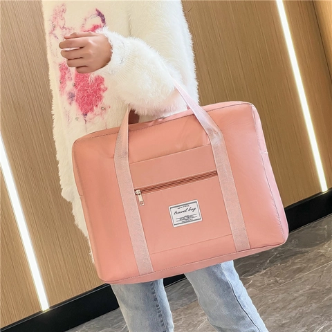 Borsa Da Viaggio Di Grande Capacità Tessuto Oxford Impermeabile Borsa A Mano Custodia Per Maniglia Per Valigia Per Fitness