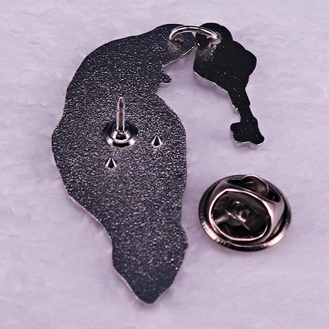 Spilla Corvo Smalto Lega Cielo Stellato Corvo Che Tiene Chiave Pin Risvolto Gioielli Gotici Unisex