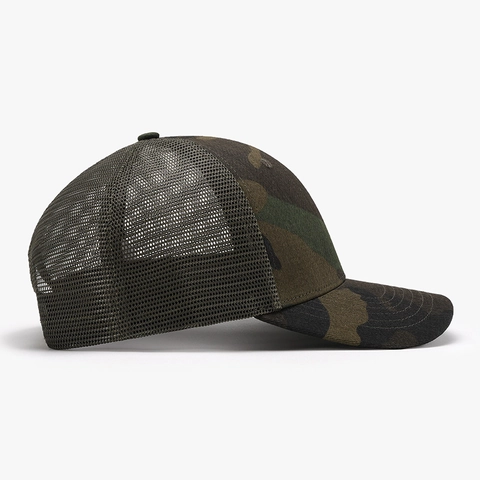 Camouflage Trucker Hat Men Breathable Mesh Baseball Cap Outdoor Sun Protection Adjustable Cotton Snapback Sports Casual
