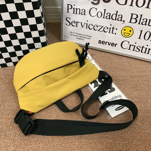 Borsa Da Petto Da Uomo Nylon Impermeabile Grande Capacità Borsa A Tracolla Techwear Casual Unisex Escursionismo