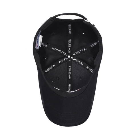 Berretto Da Baseball Poliestere Ricamo Lettere Visiera Curva Regolabile Protezione Solare Sport Casual Streetwear Unisex
