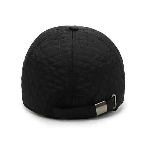 Herren Winter Baseballkappe Gesteppt Winddicht Warm Mit Ohrenklappen Verstellbare Outdoor Sportmütze Papa Hut