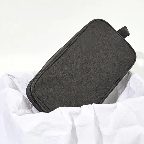 Beauty Case Da Viaggio Impermeabile Tessuto Oxford Borsa Per Cosmetici Portatile Organizzatore Minimalista