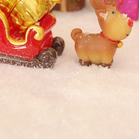 Neve Artificiale Simulazione Morbidi Fiocchi Di Neve Per Natale Casa Delle Bambole Miniatura DIY Decorazione