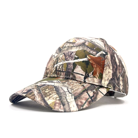 Outdoor Blatttarnung Baseballkappe Herren Damen Verstellbarer Angeln Sonnenschutz Hut Atmungsaktiv Bedruckt Wald Camo Trucker Hut