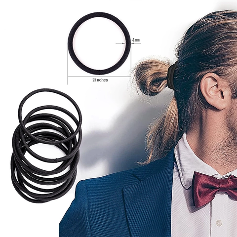 Seamless High Elastic Hair Ties Thick Ponytail Holders No Damage Durable Solid Color Hair Bands For Women Girls Daily