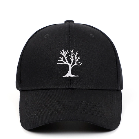 Gorra De Béisbol De Algodón Bordada Con Rama De Árbol Ajustable Protección Solar Dad Hat Para Hombres Mujeres Golf Casual