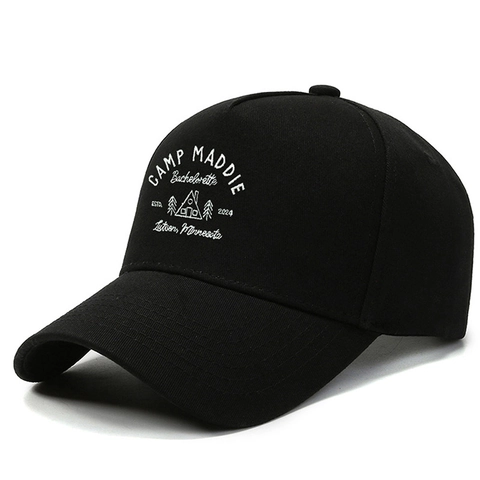 Camp Maddie Bachelorette Party Cappello Da Baseball Ricamato In Cotone Twill Cappello Da Sole Vintage Regolabile Da Donna