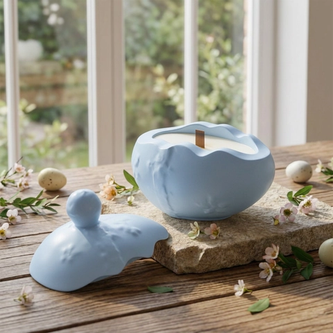 Ei Vormige Opbergdoos Siliconen Mal DIY Hars Gieten Tool Relief Patroon Decoratieve Organisator Container Met Deksel