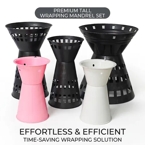 Plastic Floral Bouquet Packaging Holder Stand Hollow Grid Heightened Flower Arrangement Tool For DIY Gift Wrapping