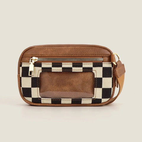 Portefeuille De Poignet En Cuir PU Portable Porte Monnaie Multi Poches Avec Fenêtre D Identité Transparente Pour Femmes