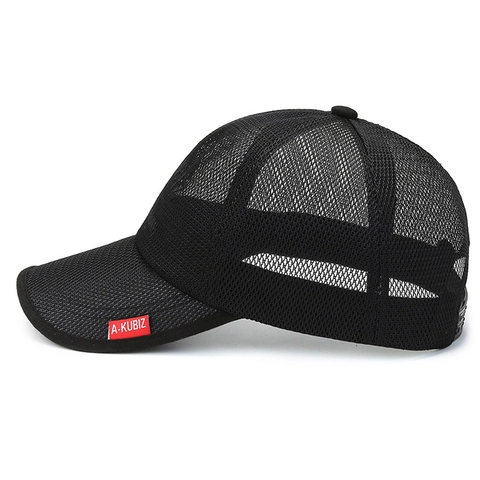 Cappello Da Baseball In Rete Traspirante Protezione Solare Outdoor Casual Trucker Cappello Regolabile Moda Sport Uomo