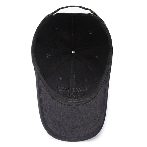 Gorra De Béisbol Sarga De Algodón Bordado Hebilla Metálica Ajustable Protección Solar Estilo Vintage Unisex