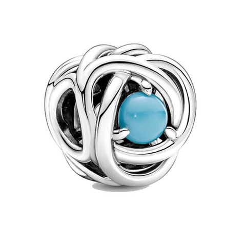 Hollow Woven Round Charm Beads Silver Plated Metal Rhinestone Loose Bead For DIY Bracelet Necklace Women Jewelry Making