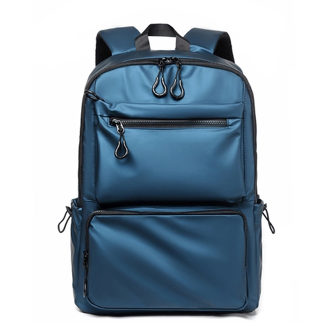 Minimalist Men Waterproof Canvas Backpack Casual Travel Bag Large Capacity Laptop Daypack Student School Bag For Business