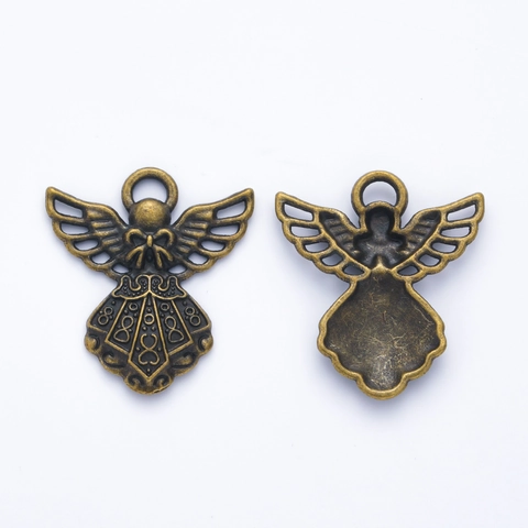 Vintage Angel Charms Zinc Alloy Pendants For DIY Jewelry Making Crafts Findings Retro Style