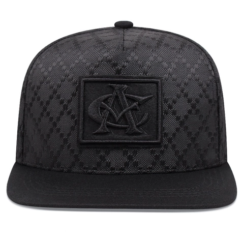 Cappello Snapback Acrilico Ricamato Camouflage Motivo Jacquard Tesa Piatta Hip Hop Streetwear Berretto Baseball Regolabile