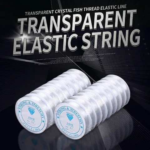 Clear Elastic Crystal String For Jewelry Making DIY Beading Polyurethane Strong Stretchy Cord Thread Accessory
