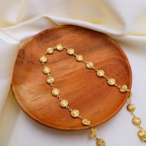 Ensemble de Bijoux en Acier Inoxydable Style Français pour Femmes Hommes Collier Pendentif Spirale Bracelet Plaqué Or