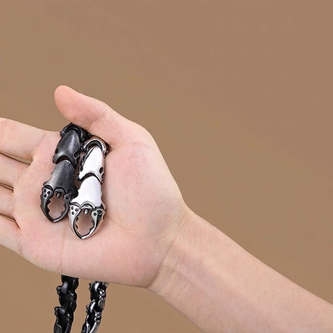 Men Stainless Steel Bracelet Crab Scorpion Claw Mechanical Bionic Link Chain Punk Gothic Trendy Jewelry Gift For Him