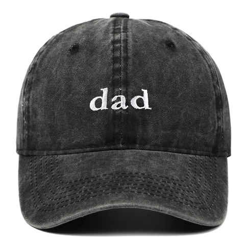 Casquette De Baseball En Coton Lavé Vintage Dad Hat Avec Broderie De Lettres Ajustable Chapeau De Soleil Casual Pour Adultes