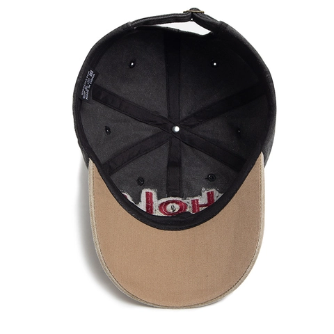 Gorra De Béisbol De Algodón Lavado Vintage Para Hombres Mujeres Bloque De Color Bordado Protección Solar Al Aire Libre