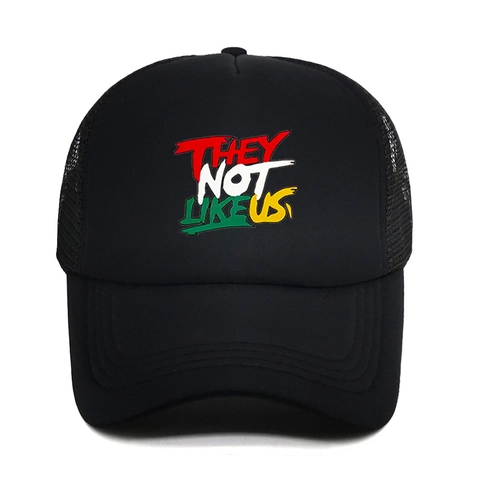 Trucker Hat Polyester Mesh Breathable Adjustable Snapback Curved Brim Streetwear Hip Hop Letter Print Unisex Outdoor