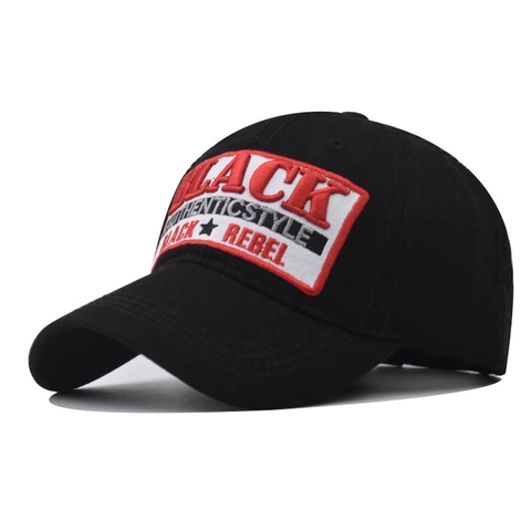 Cappellino Da Baseball In Cotone Lavato Vintage Ricamo Lettere Regolabile Cappello Hip Hop Streetwear Unisex